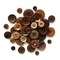 Buttons Galore Button Bonanza Bulk Buttons for Sewing & Crafts, Assorted Colors - .50 LBS.